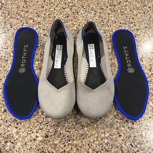 Rothy’s - The Flat - Flax Birdseye Gray (Retired)